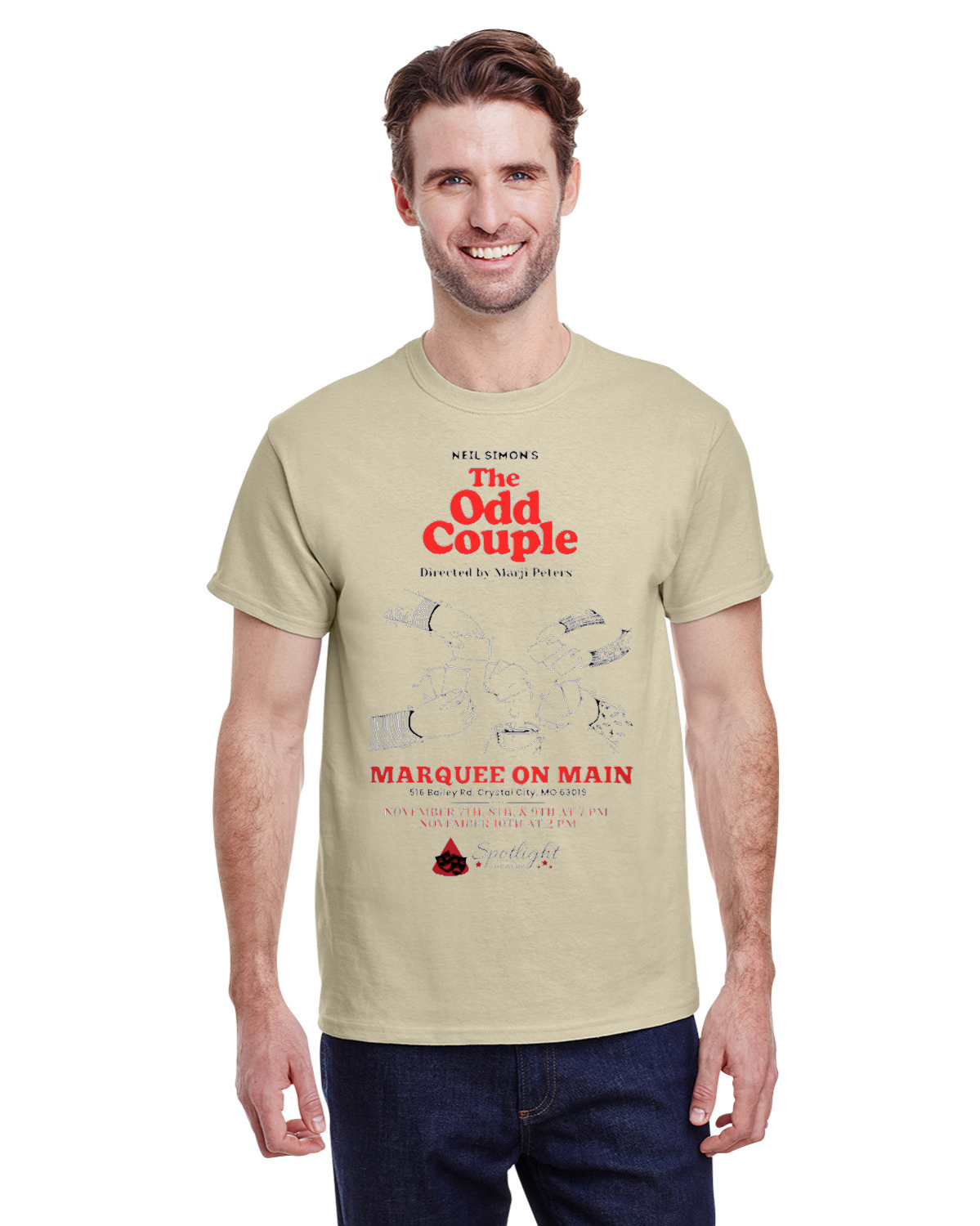 The Odd Couple Tee - Adult