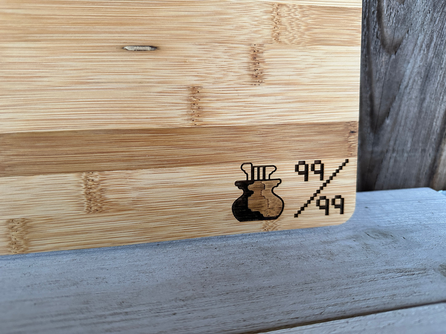 Cutting Board with Old School Runescape Inspired Level 99 Cooking