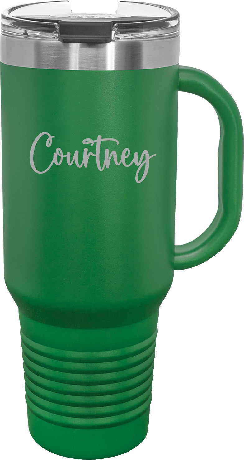 Spotlight 40oz Tumbler - Spring - Green