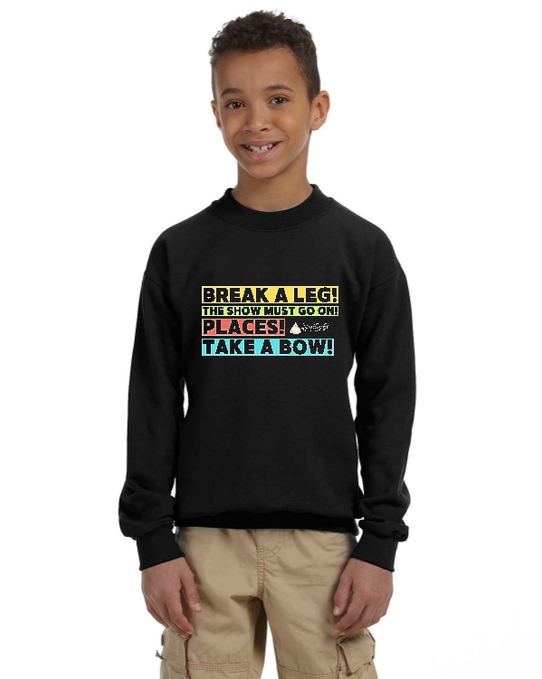 Break a Leg Crewneck Sweatshirt - Youth