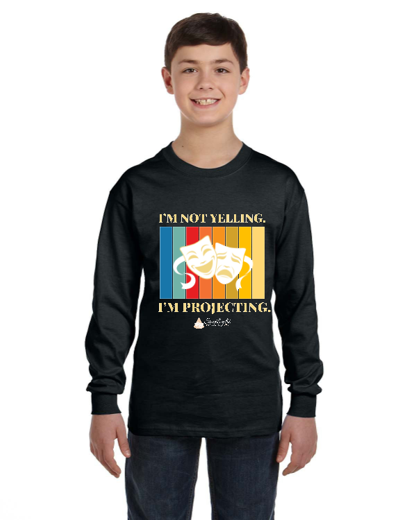 I'm Not Yelling Long Sleeved Tee - Youth
