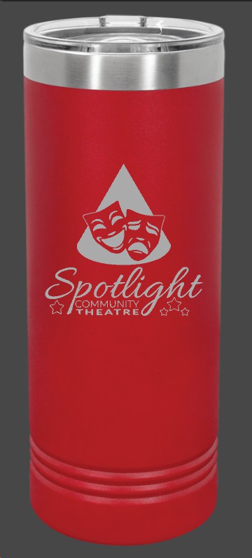 Spotlight Skinny Tumbler - Fall - Red