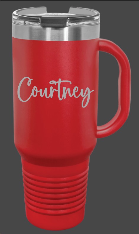 Spotlight 40oz Tumbler - Fall - Red