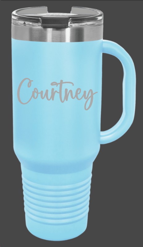 Spotlight 40oz Tumbler - Winter - Blue