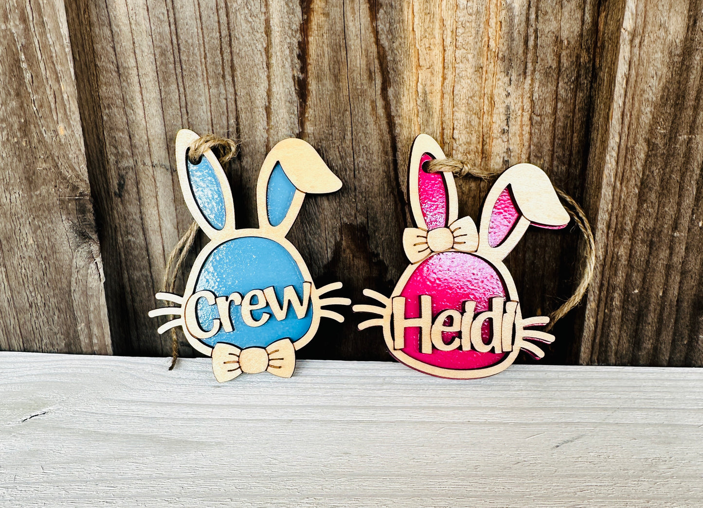 Easter Basket Personalized Name Tags
