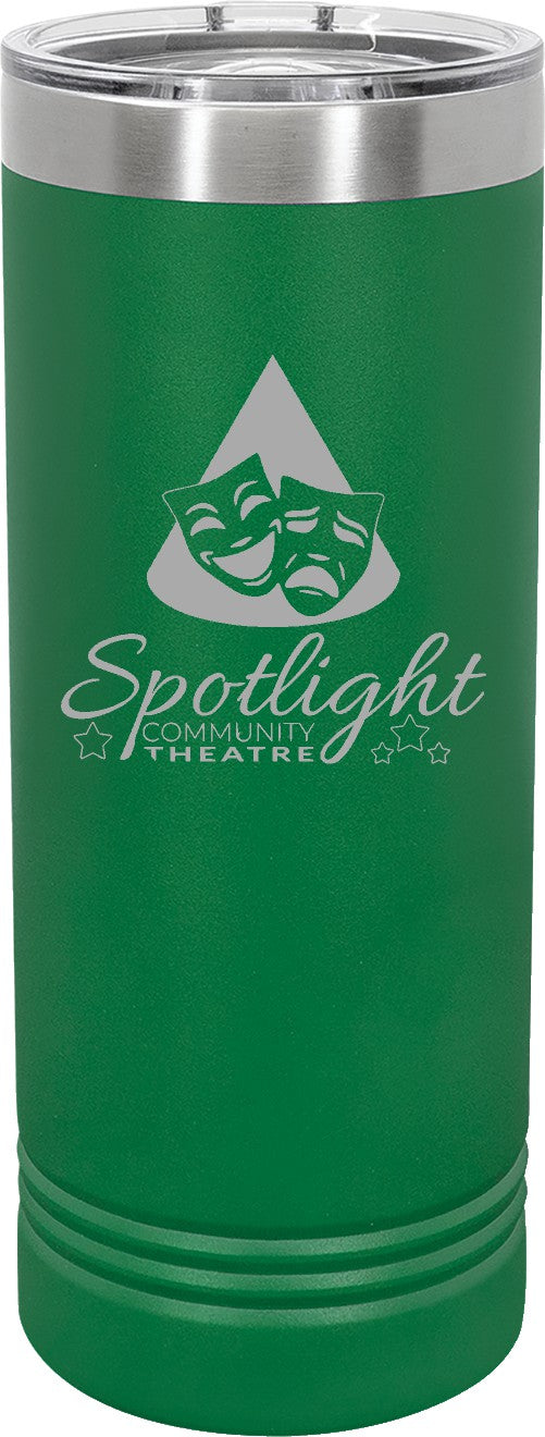 Spotlight Skinny Tumbler - Spring - Green