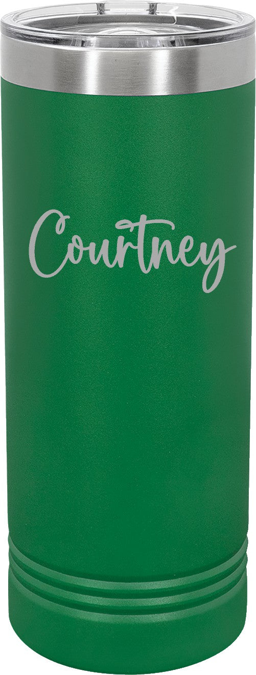 Spotlight Skinny Tumbler - Spring - Green