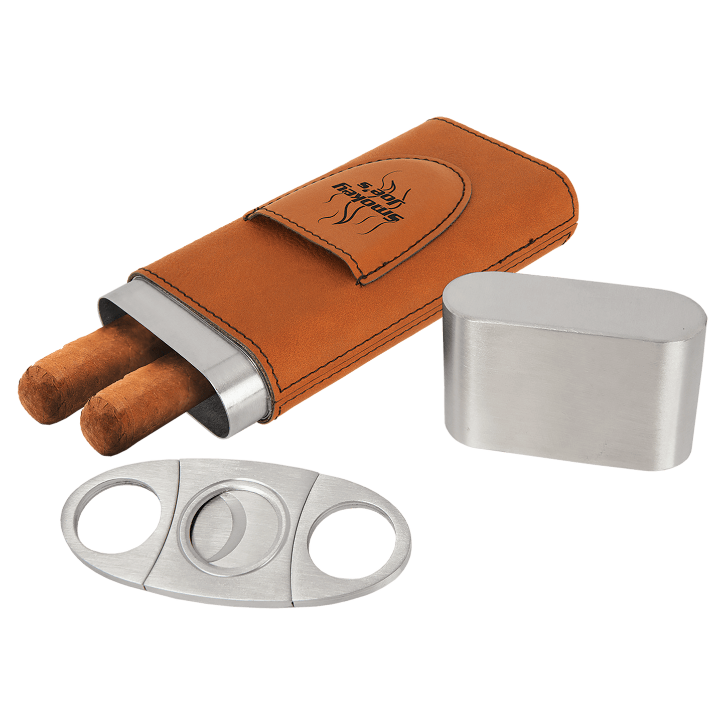 Cigar Case with Cutter