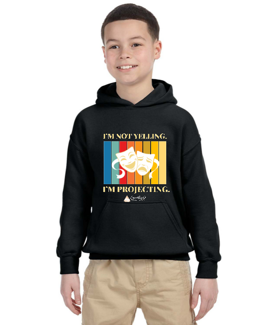 I'm Not Yelling Hoodie - Youth