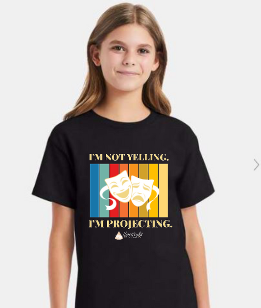 I'm Not Yelling Tee - Youth