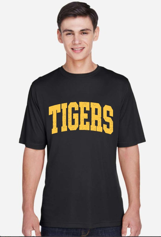 Performance T-Shirt - Tigers Distressed Design