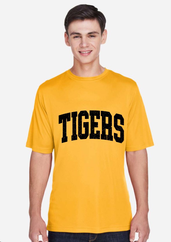 Performance T-Shirt - Tigers Distressed Design
