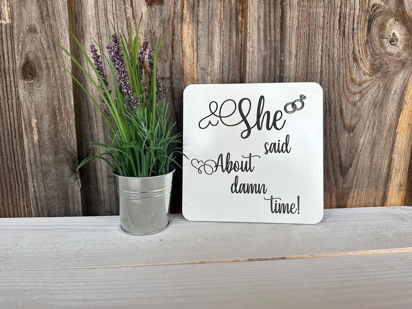 Engagement Sign