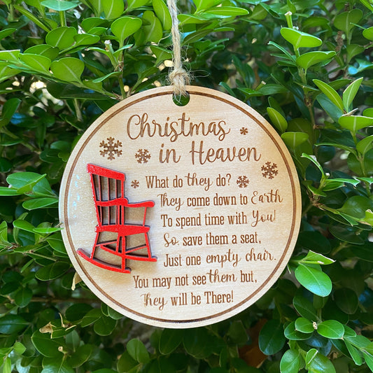 Christmas in Heaven Ornament
