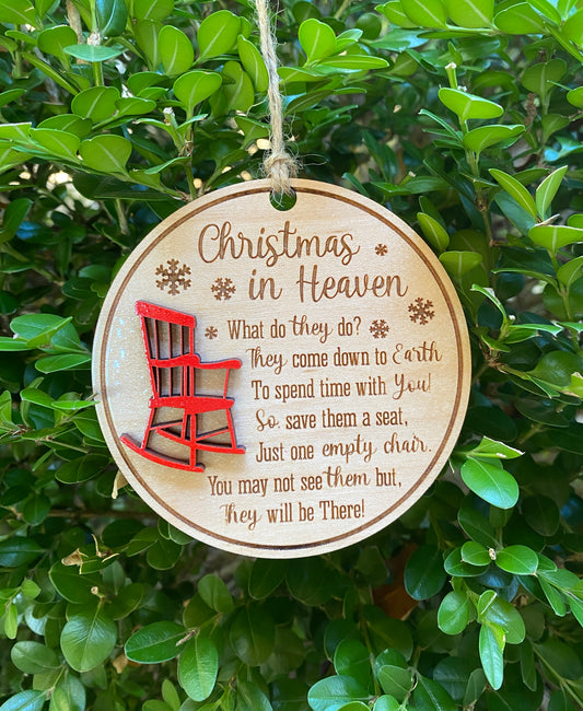 Christmas in Heaven Ornament