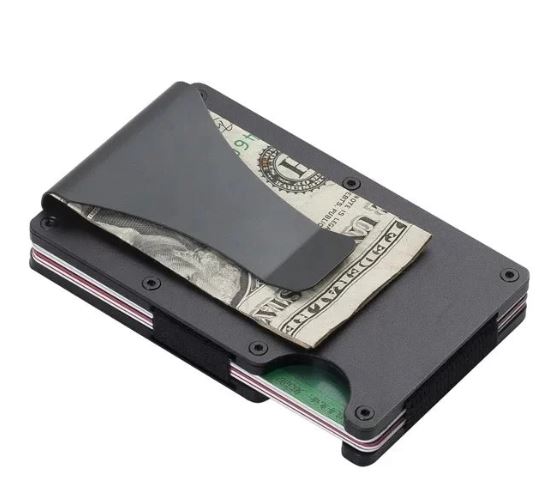 Metal Wallet with Money Clip